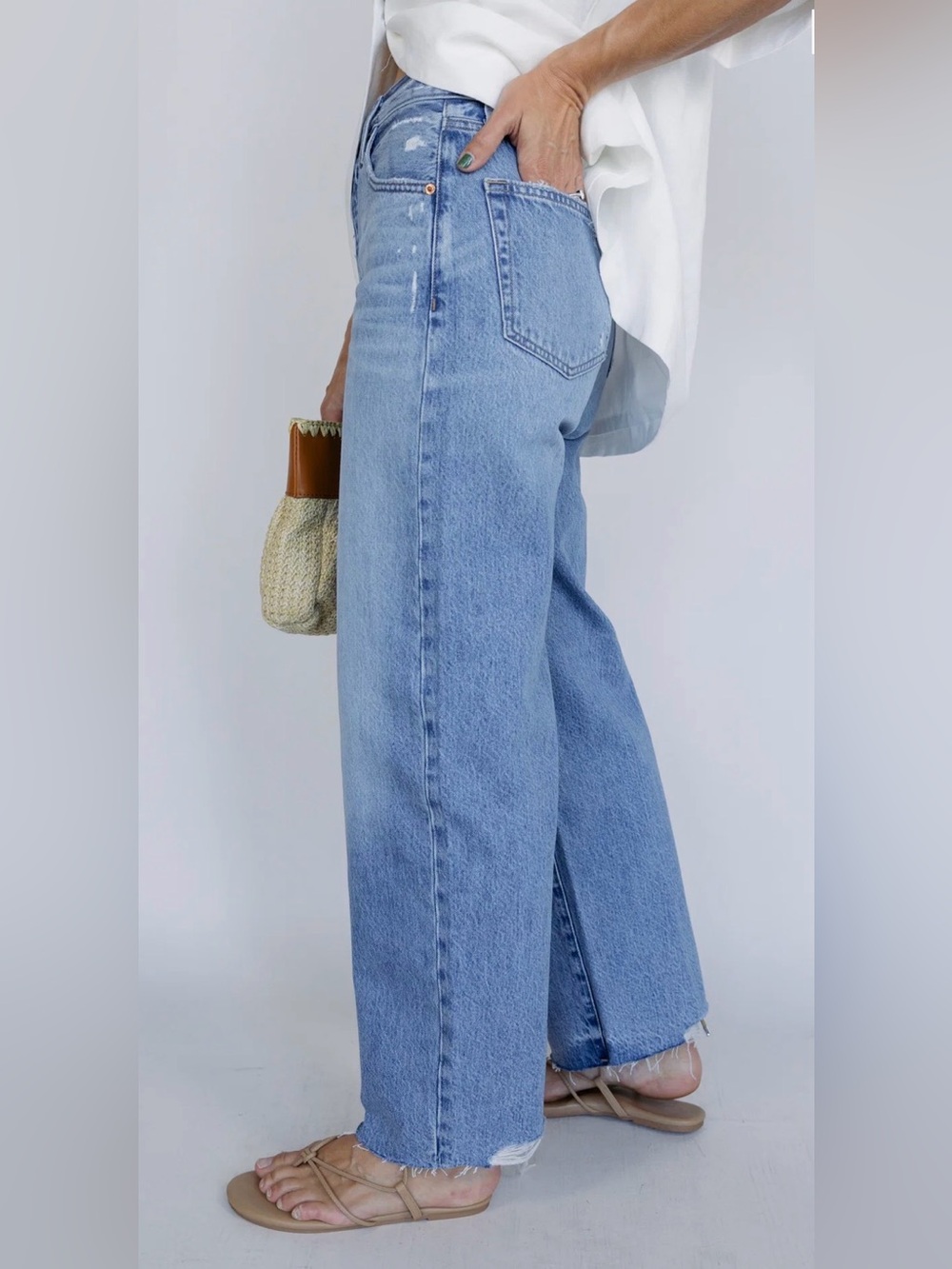 Pistola: Tate High Rise Crop Jeans - size 28